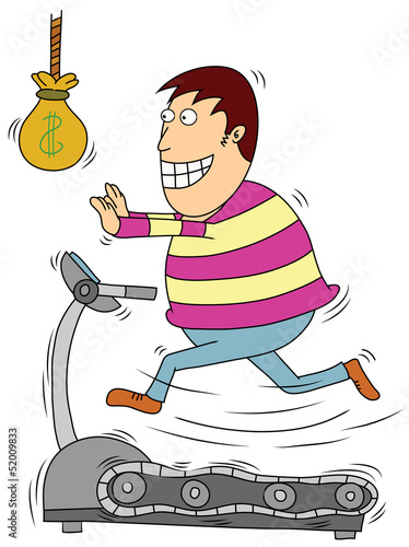 Vector: healthy with money healthy with money