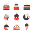 Desserts icons