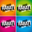 Vektor: Rabatt Rabatt