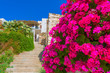 Greece Syros island view of main capitol at summer time, Syros i