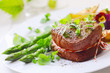 Medallion of roast fillet steak