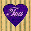 Vintage Heart - Tea