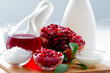 Organic cosmetics - pomegranate, healthy cosmetics