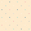 Color seamless textured polka dots pattern
