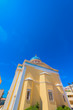 Greece Syros island view of main capitol at summer time, Syros i