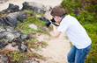 Young nature photographer
