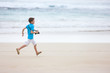 Cute boy at beach