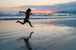 Little girl at beach