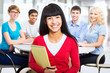 Pretty girl student