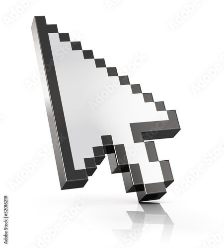 Illustration: Arrow mouse computer cursor Arrow mouse computer cursor