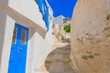 Greece Syros island view of main capitol at summer time, Syros i