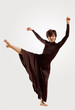 Photo: Girl in dark dress dancing Girl in dark dress dancing