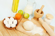 Different products to make bread