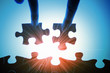 Photo: Puzzle pieces Puzzle pieces