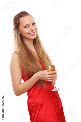 Photo: Woman in red dress Woman in red dress