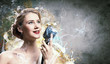 Female blonde singer