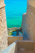Greece Syros, traditional architecture in main capitol Greece Cy