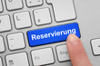 Tastatur mit Reservierung