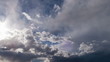 Rain clouds, rain passes. TimeLapse