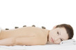 Stone massage.