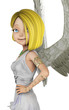 little angel left side