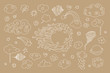 Vector: Sky doodle Sky doodle