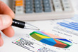 Photo: Financial graphs analysis Financial graphs analysis