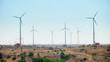 Wind electric generator - power stations in desert