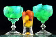 Photo: nice color drinks with ice nice color drinks with ice