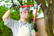 Foto: Gardener at work Gardener at work