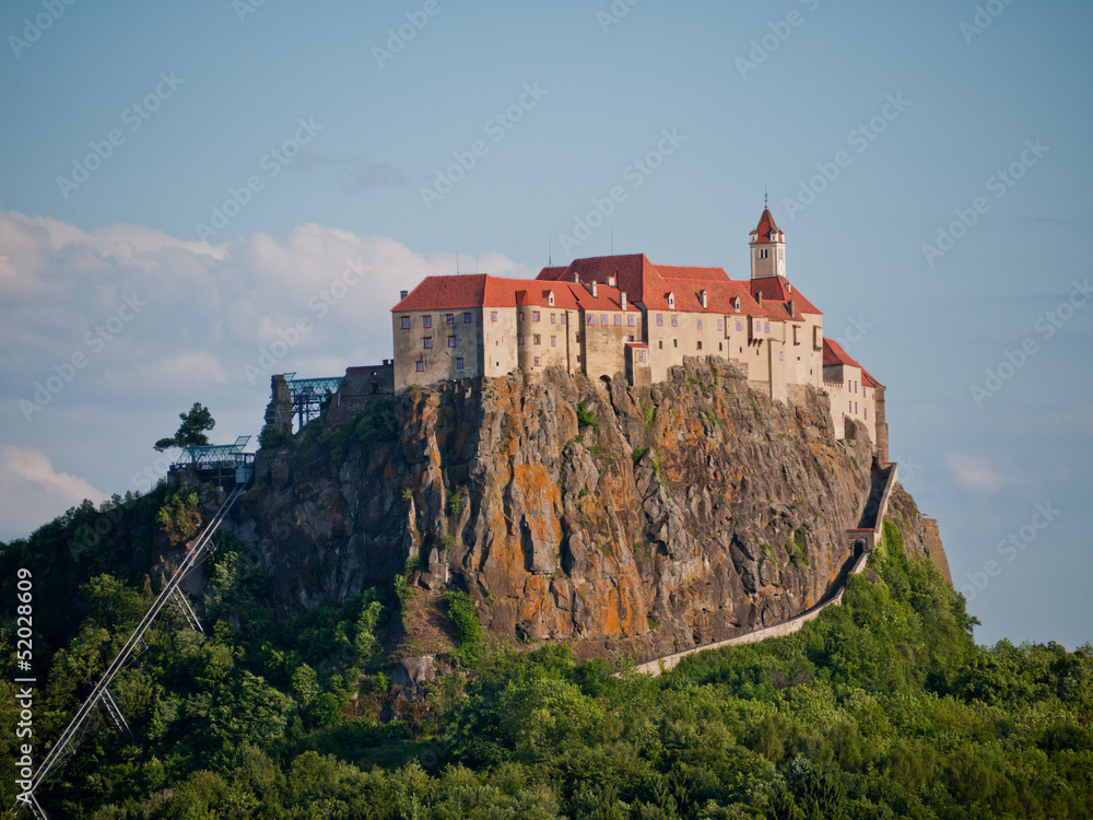 View to a castle, Austria