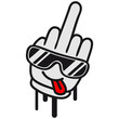 Cool Fuck Off Hand
