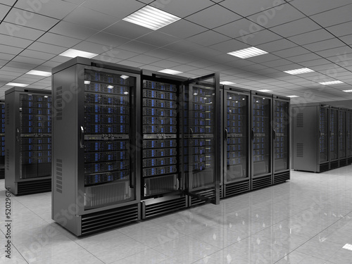 Illustration: Server room Server room