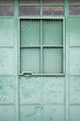 Door with metal bars