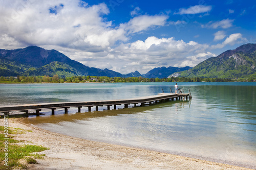 Photo: lakes of Austria. st Wolfgang lakes of Austria. st Wolfgang