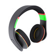Stylish black headphones