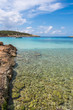 Catamaran Portinatx coastline in Ibiza