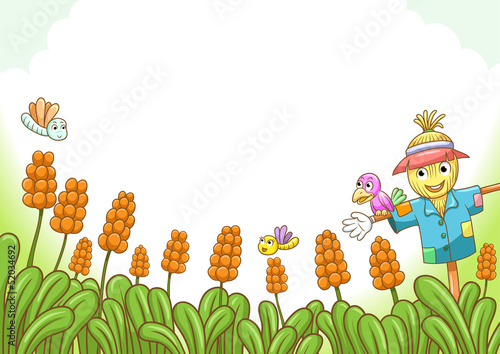Vector: scarecrow scarecrow