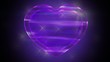 Purple Love Heart