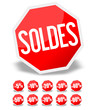 Vector: Panneaux "Stop soldes" Panneaux "Stop soldes"