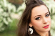 Young pretty brunette