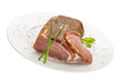 Bacon with vegetables