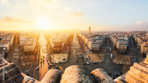 Photo: Arc de Triomphe Paris France Arc de Triomphe Paris France