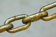 Photo: oxidation rusting chain oxidation rusting chain