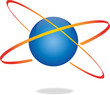 Logo, 3D, Planet, Symbol, Vektor