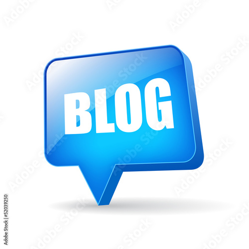 Vector: Vector blog bubble Vector blog bubble