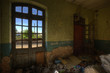 Abandoned train station.