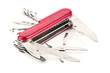 red swiss knife