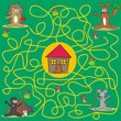 maze - animals