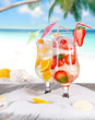 Foto: Summer drinks on the beach Summer drinks on the beach